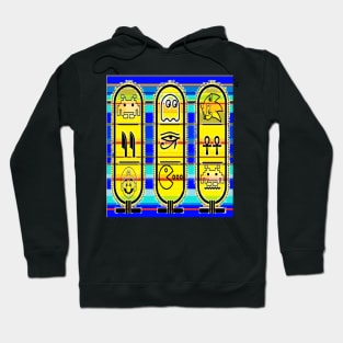 Gaming Egyptian hieroglyphs by LowEndGraphics Hoodie